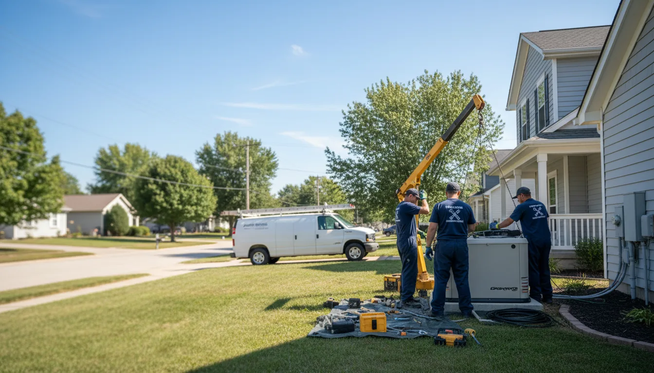 Generator Installation in Fredericksburg, IA near me